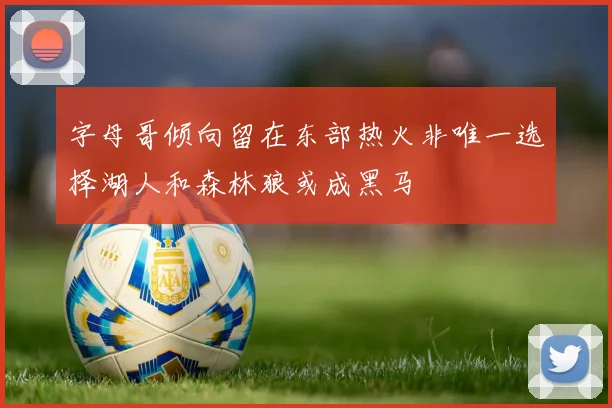 字母哥倾向留在东部热火非唯一选择湖人和森林狼或成黑马